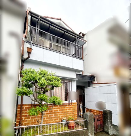 住吉区墨江1丁目 古家付土地 土地写真